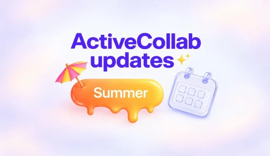 An ActiveCollab task assigned to three people, each with their own hourly estimate and job type