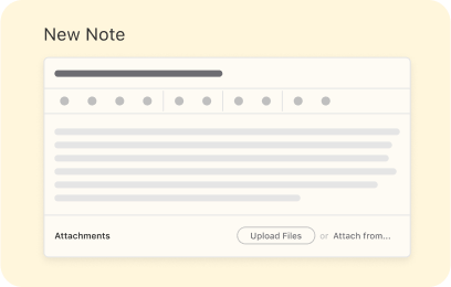 create notes in ActiveCollab