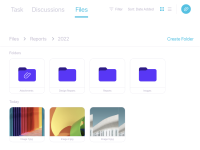 folders for files