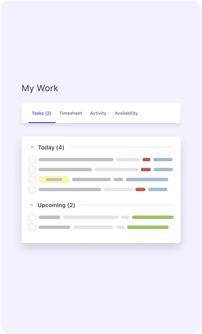 my work overview