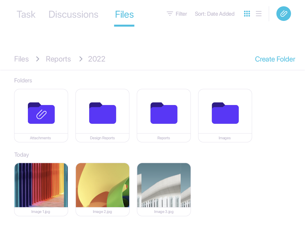 Folders for files