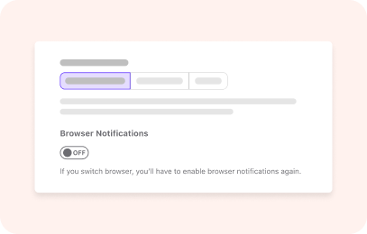 browser notifications