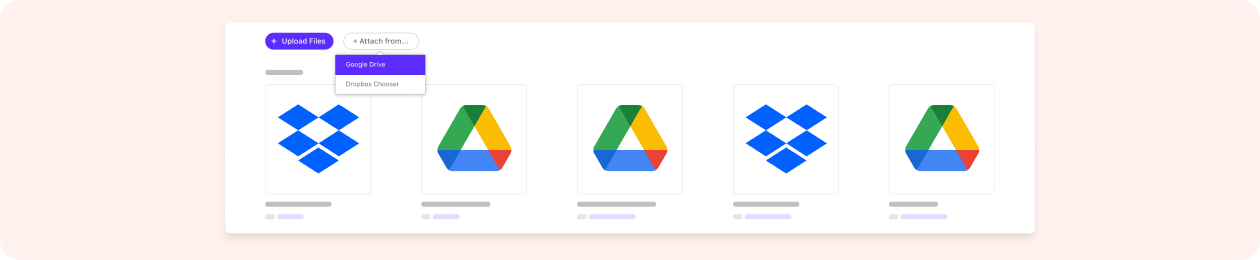 connect Google Drive and Dropbox to ActiveCollab