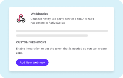 custom webhooks